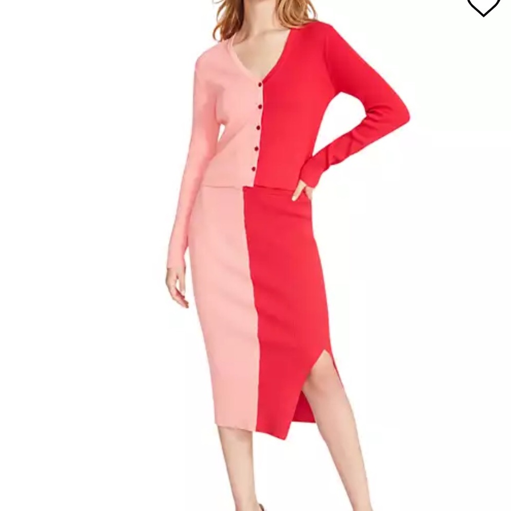Steve Madden Gai Color Blocked Skirt